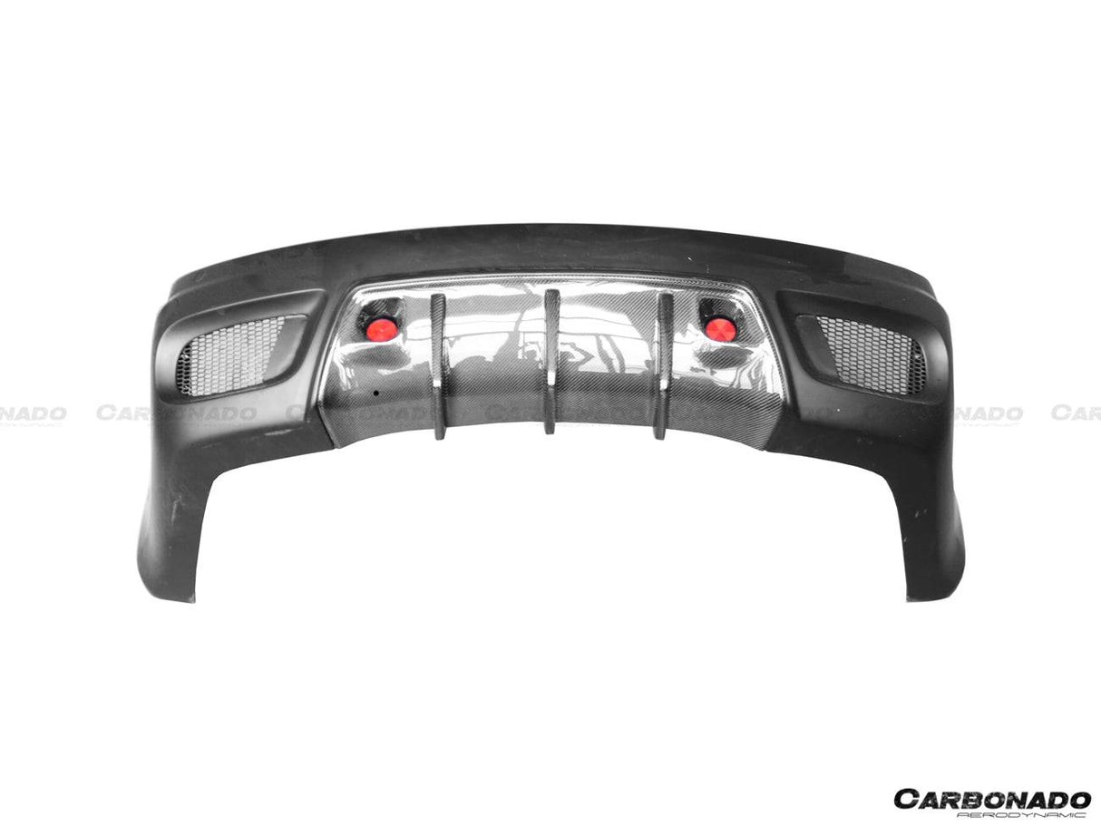 2005-2008 Maserati Quattroporte W Style Rear Bumper