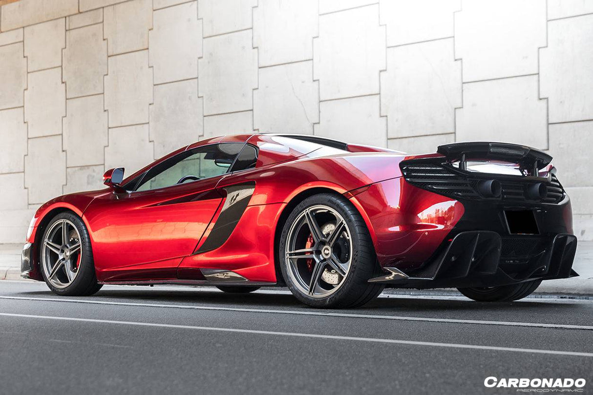 2011-2017 McLaren 650S & MP4 12C BKSS Style Carbon Fiber Side Skirts