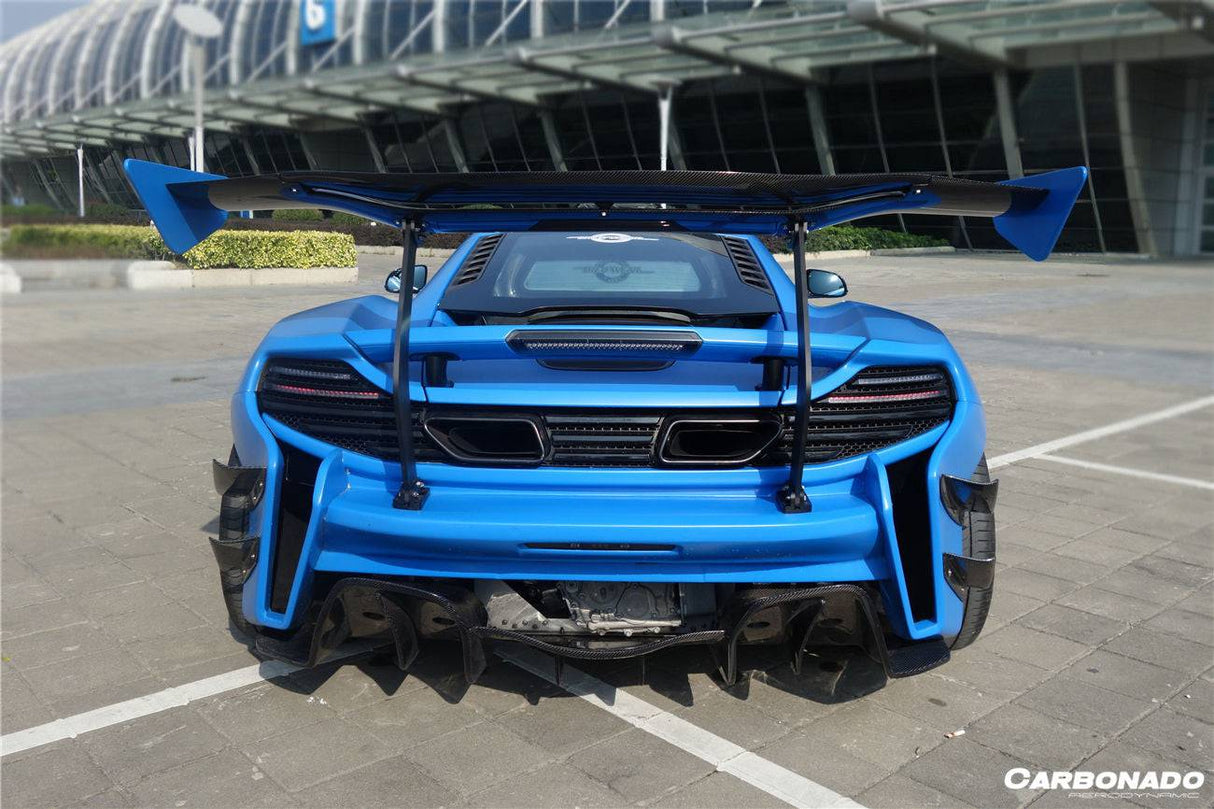 2011-2017 McLaren MP4 12C 650S Rebel Performance Style Rear Bumper