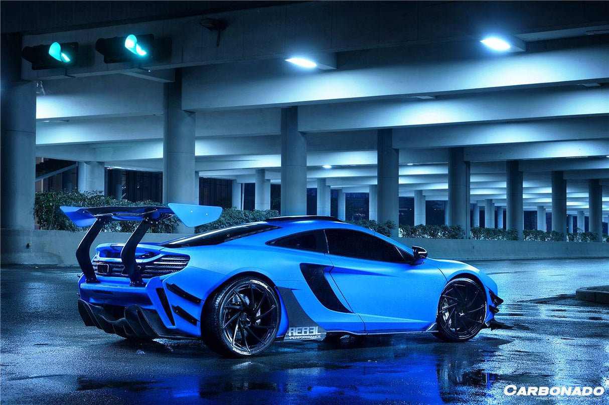 2011-2017 McLaren MP4 12C 650S Rebel Performance Style Rear Bumper