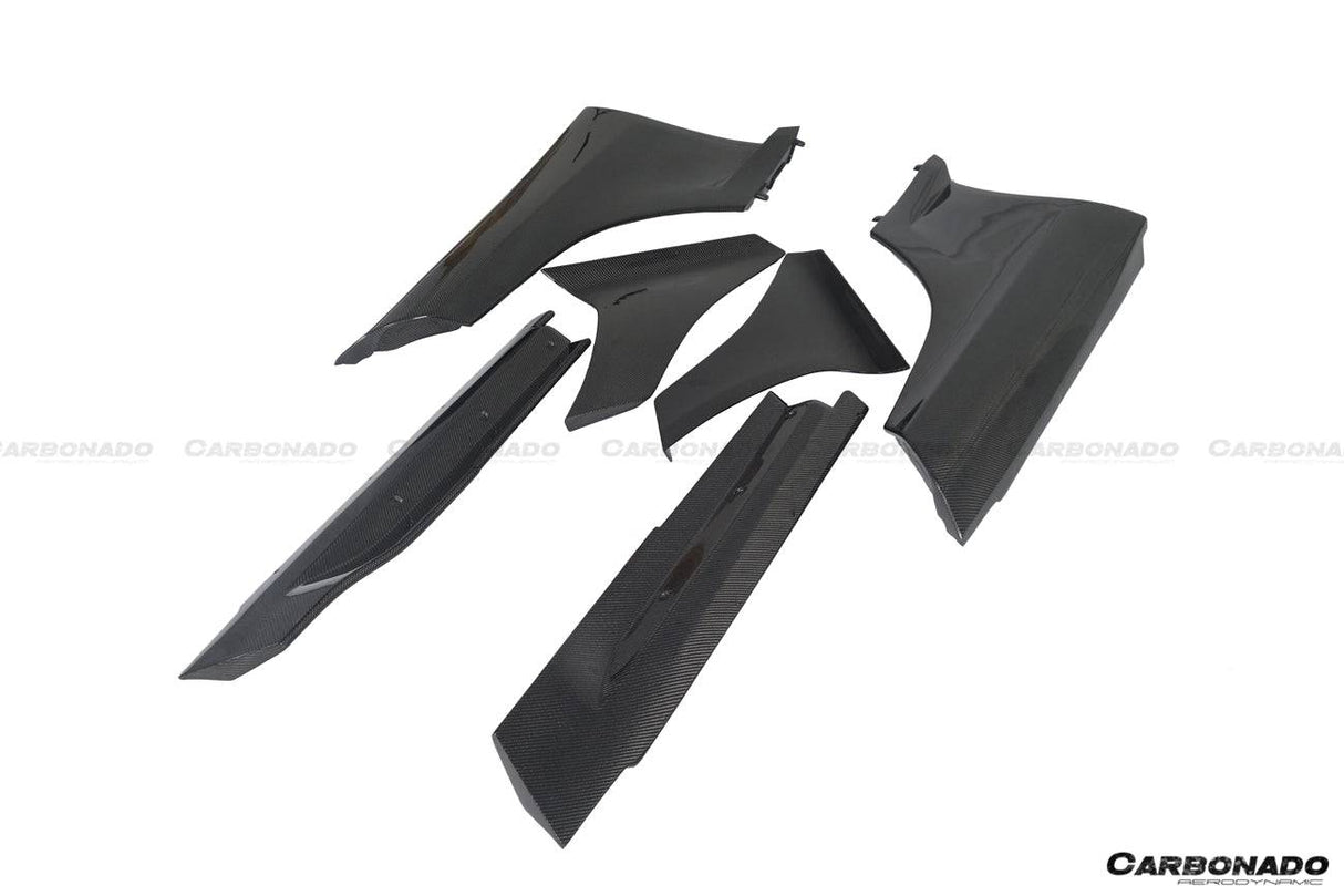 2011-2017 McLaren 650S MP4 12C Rebel Performance Style Side Skirts