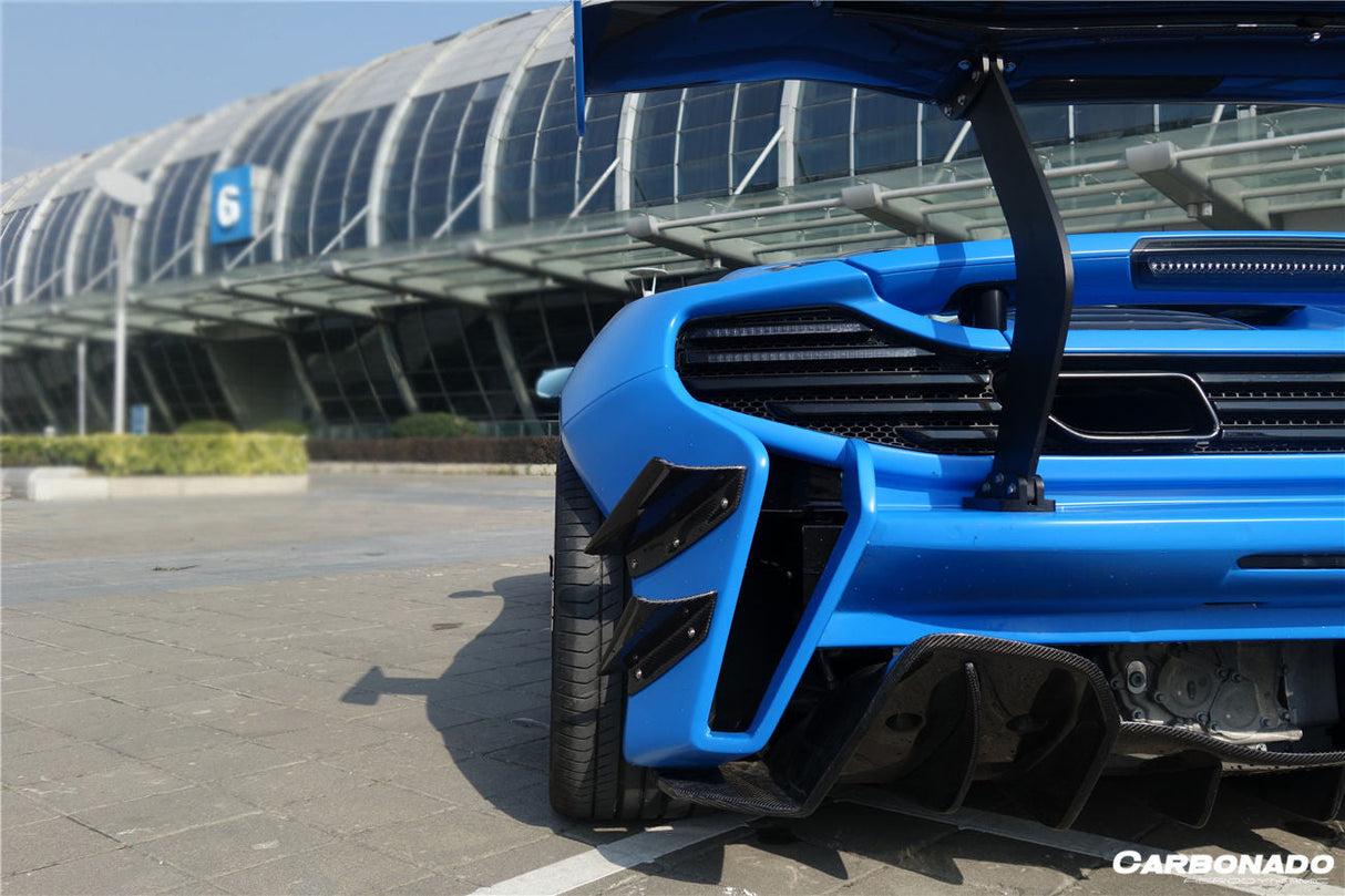 2011-2017 McLaren MP4 12C 650S Rebel Performance Style Rear Bumper