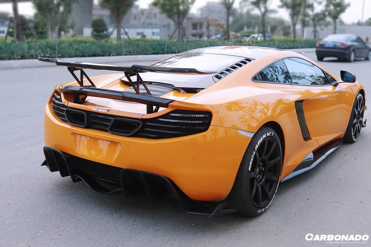 2011-2017 McLaren BKSS Style Carbon Fiber Trunk Spoiler Wing | Fits 625C, 650S, 12C MP4