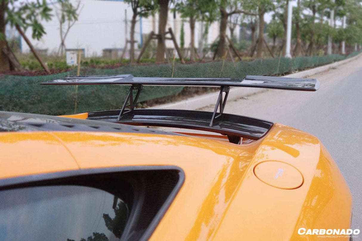 2011-2017 McLaren BKSS Style Carbon Fiber Trunk Spoiler Wing | Fits 625C, 650S, 12C MP4