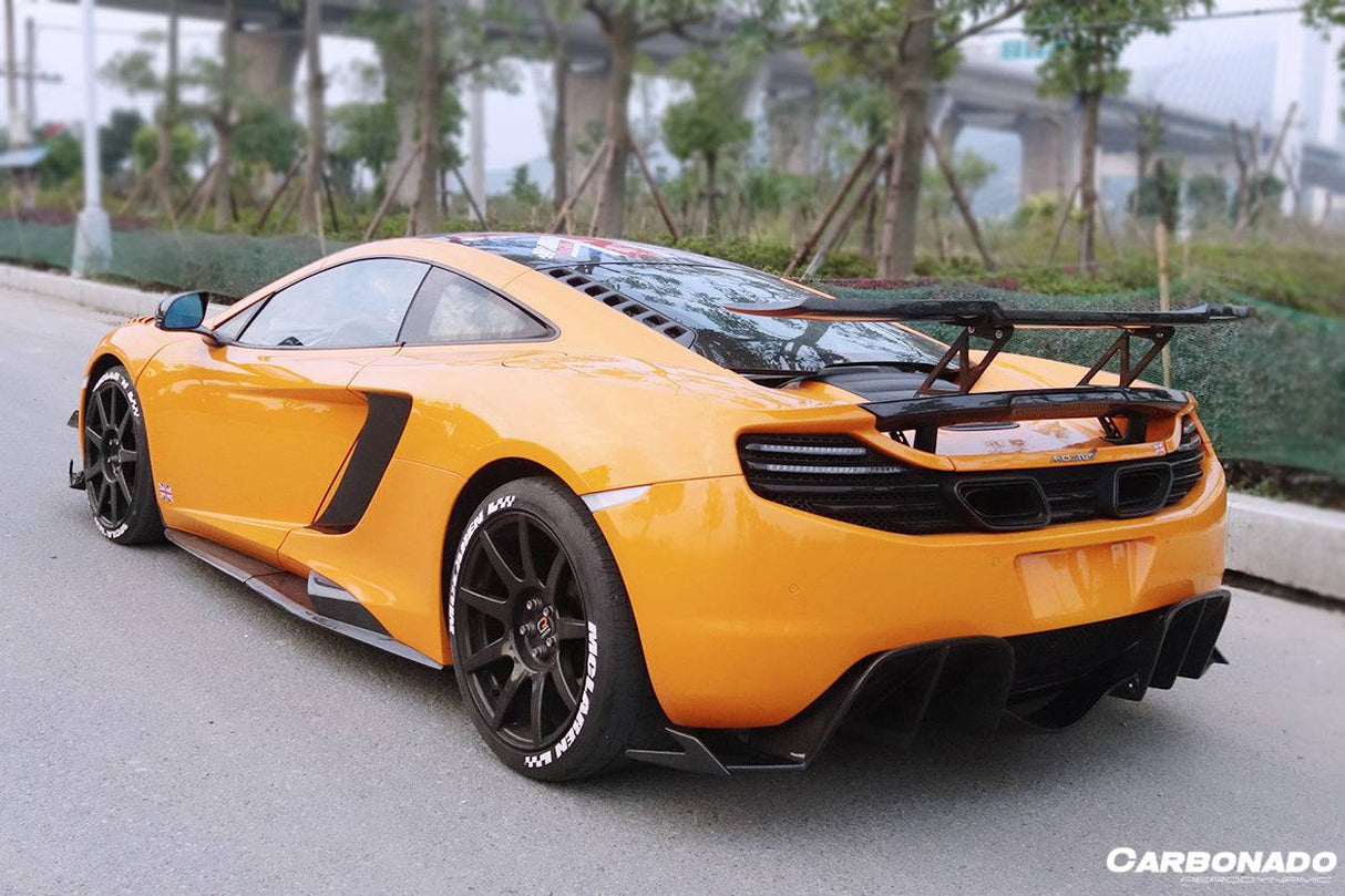 2011-2017 McLaren BKSS Style Carbon Fiber Trunk Spoiler Wing | Fits 625C, 650S, 12C MP4