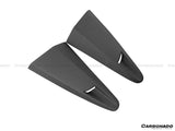 2011-2017 McLaren 650S & MP4 12C BKSS Style Carbon Fiber Quarter Window Scoops