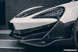 2015-2020 McLaren 540C 570S 600LT-Style Carbon Fiber Front Bumper Lip and Side Splitter