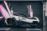 2015-2020 McLaren 540C 570S 600LT-Style Carbon Fiber Front Bumper Lip and Side Splitter