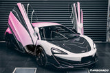 2015-2020 McLaren 540C 570S 600LT-Style Carbon Fiber Front Bumper Lip and Side Splitter