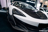 2015-2020 McLaren 540C 570S 600LT-Style Carbon Fiber Front Bumper Lip and Side Splitter