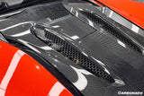 2015-2020 McLaren 540C 570S Coupe Autoclave OEM Style Dry Carbon Fiber Rear Engine Trunk Replacement