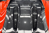 2015-2020 McLaren 540C 570S Coupe Autoclave OEM Style Dry Carbon Fiber Rear Engine Trunk Replacement