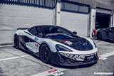 2018-2021 McLaren 600LT OEM Style Carbon Fiber front bumper side splitter