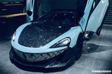 2018-2021 McLaren P1 Style Carbon Fiber Hood Carbonado (OE) Fits:  540C,  570S,  600LT. 570gt