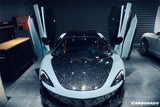 2018-2021 McLaren P1 Style Carbon Fiber Hood Carbonado (OE) Fits:  540C,  570S,  600LT. 570gt
