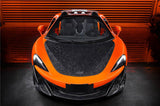 2018-2021 McLaren P1 Style Carbon Fiber Hood Carbonado (OE) Fits:  540C,  570S,  600LT. 570gt