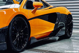 2018-2021 McLaren 600LT OEM Style Carbon Fiber Quarter Panel Side Scoops