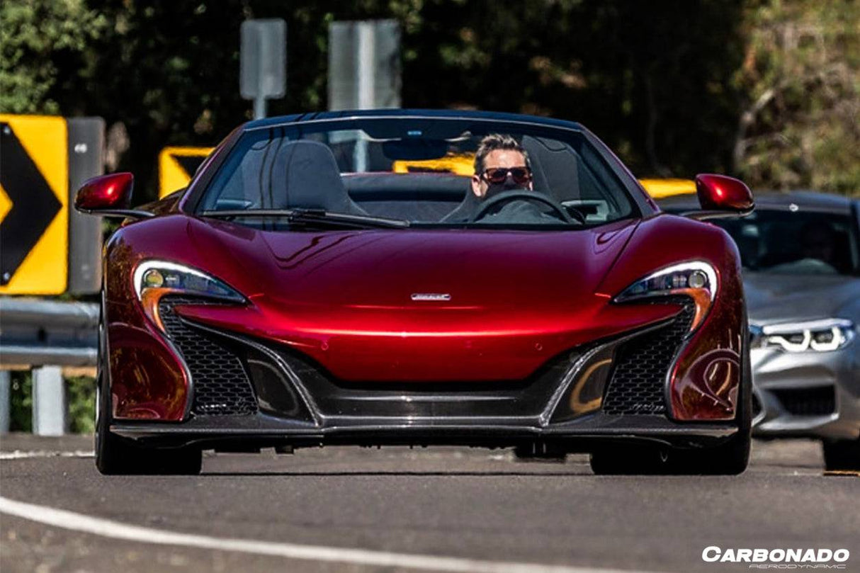 2014-2017 McLaren 650S OEM Style Carbon Fiber Front Lip