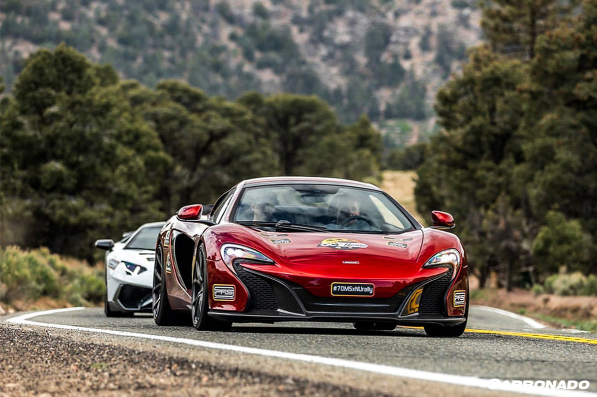 2014-2017 McLaren 650S OEM Style Carbon Fiber Front Lip