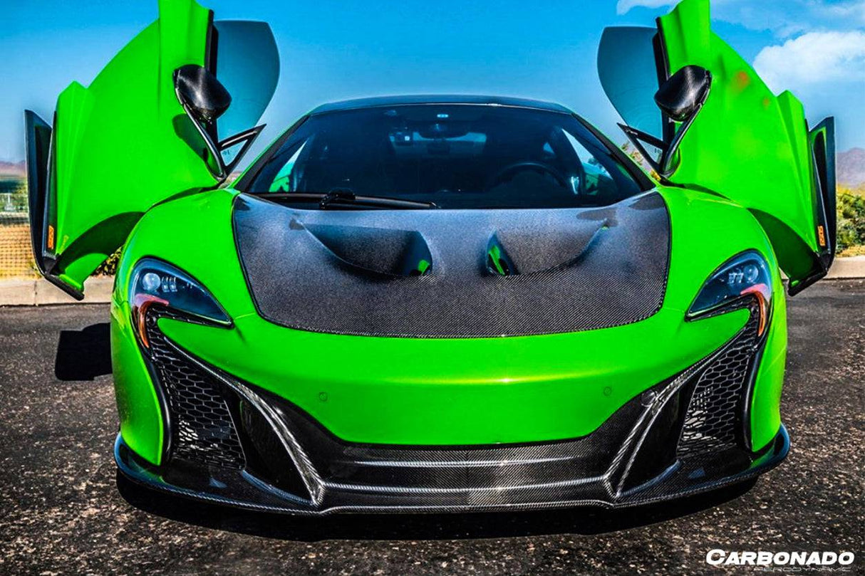 2014-2017 McLaren 650S OEM Style Carbon Fiber Front Bumper Middle
