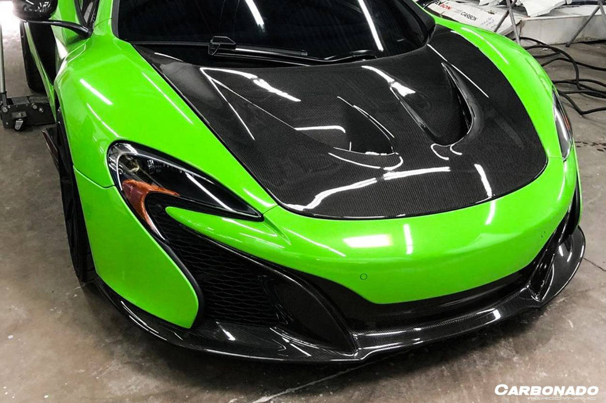 2014-2017 McLaren 650S OEM Style Carbon Fiber Front Lip