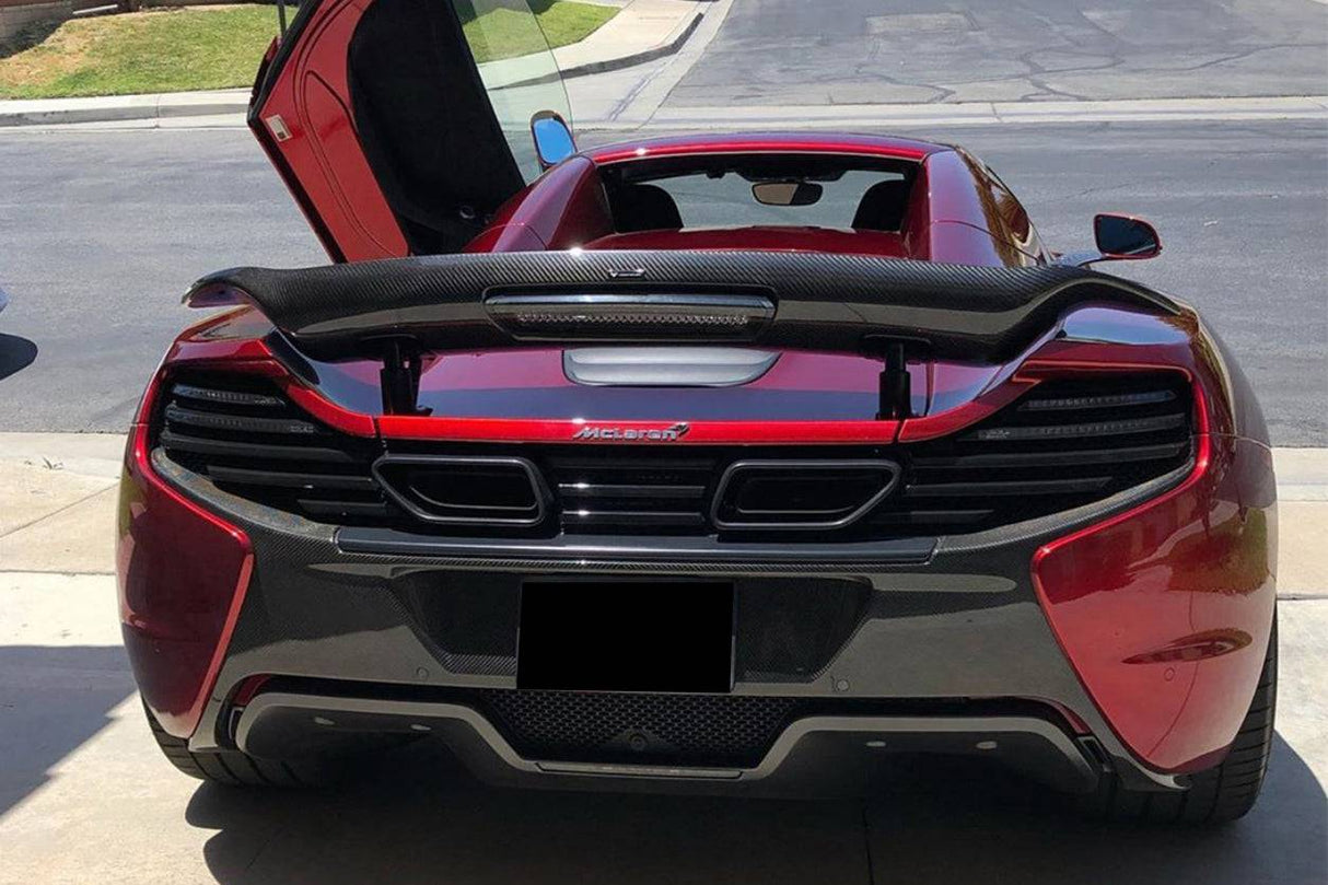 2014-2017 McLaren 650S OEM Style Carbon Fiber Rear Bumper