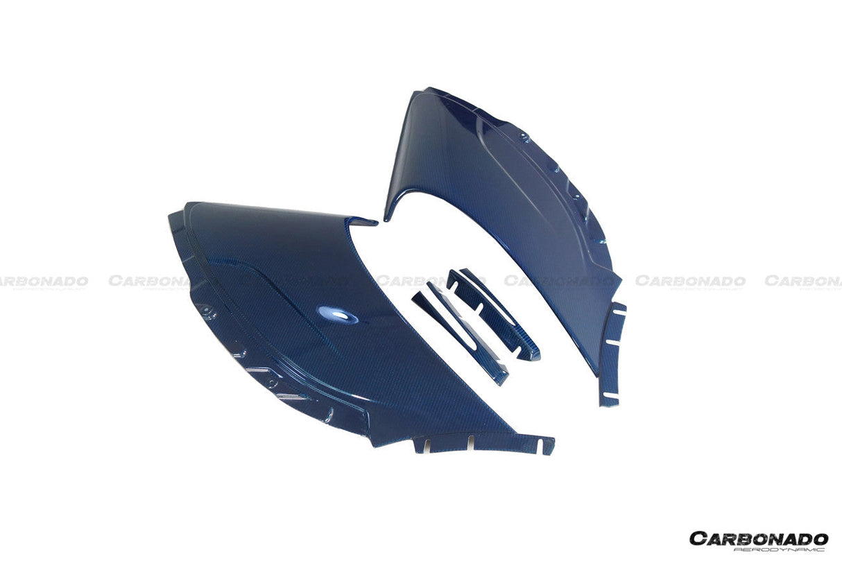 2014-2017 McLaren 650S OEM Style Carbon Fiber Tuning Veins Intake Blades
