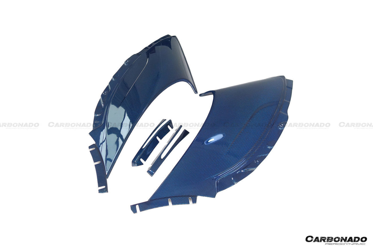 2014-2017 McLaren 650S OEM Style Carbon Fiber Tuning Veins Intake Blades