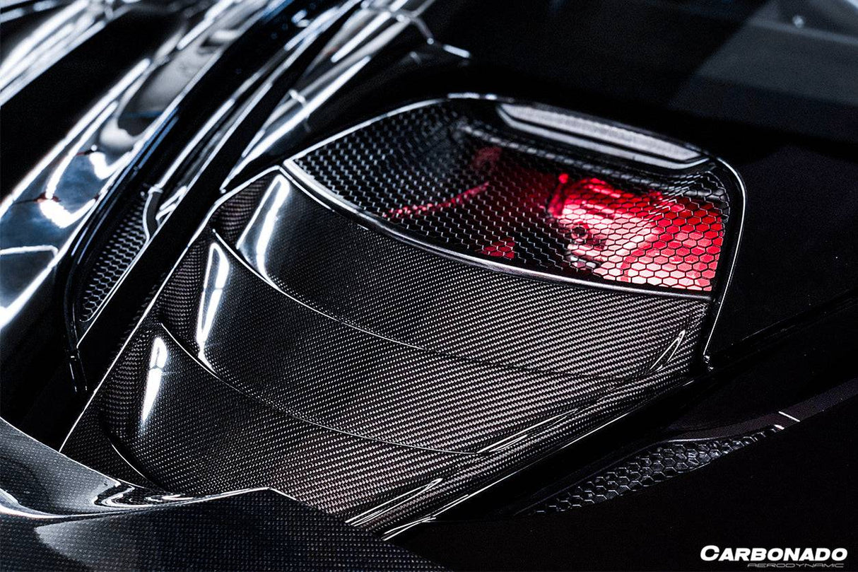 2017-2022 McLaren 720S Coupe Only DRY Carbon Fiber Engine Cover Replacement  Dont Fit Spyder