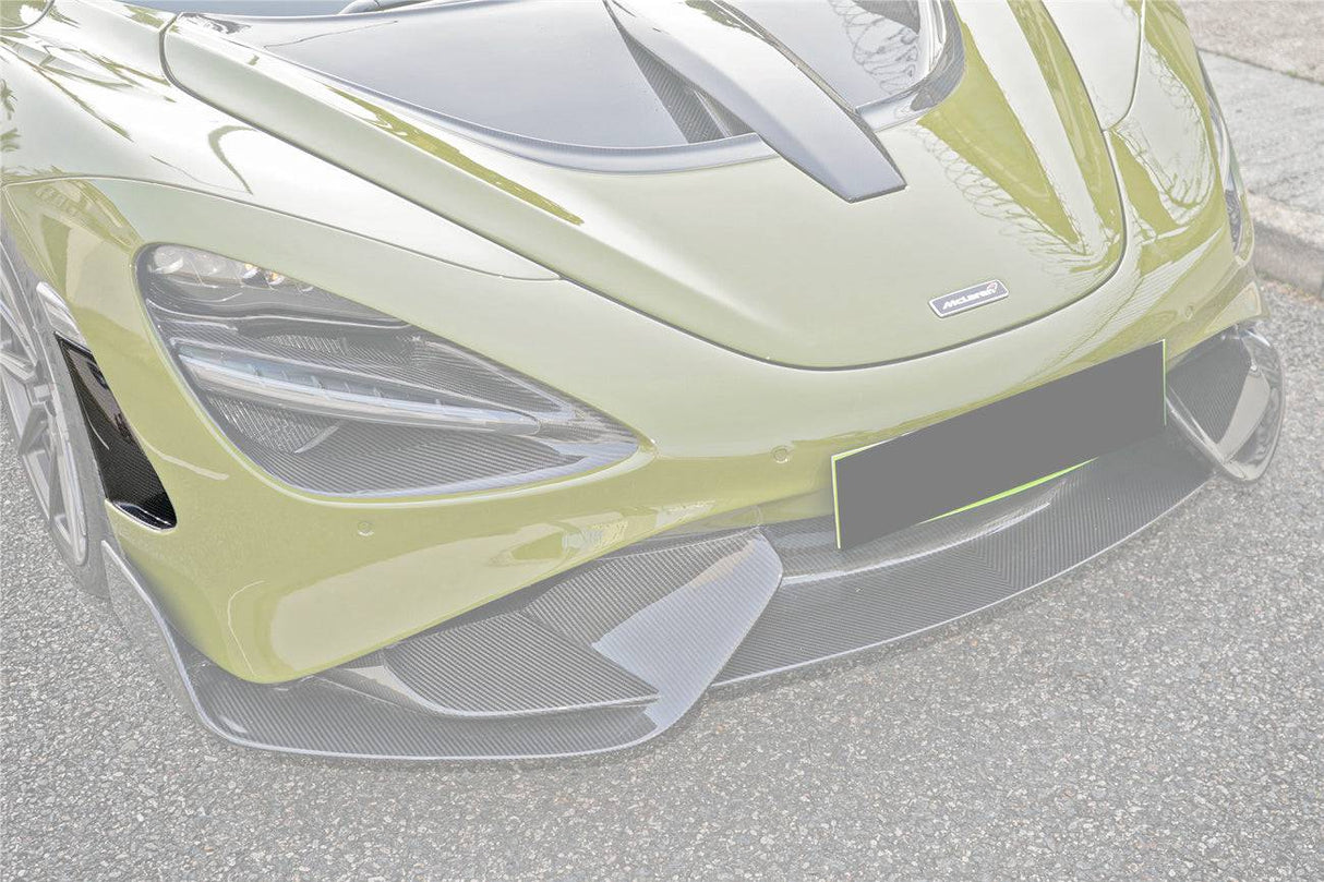 2017-2022 McLaren 720S Carbon Fiber Front Bumper Side Air Vents Replacement
