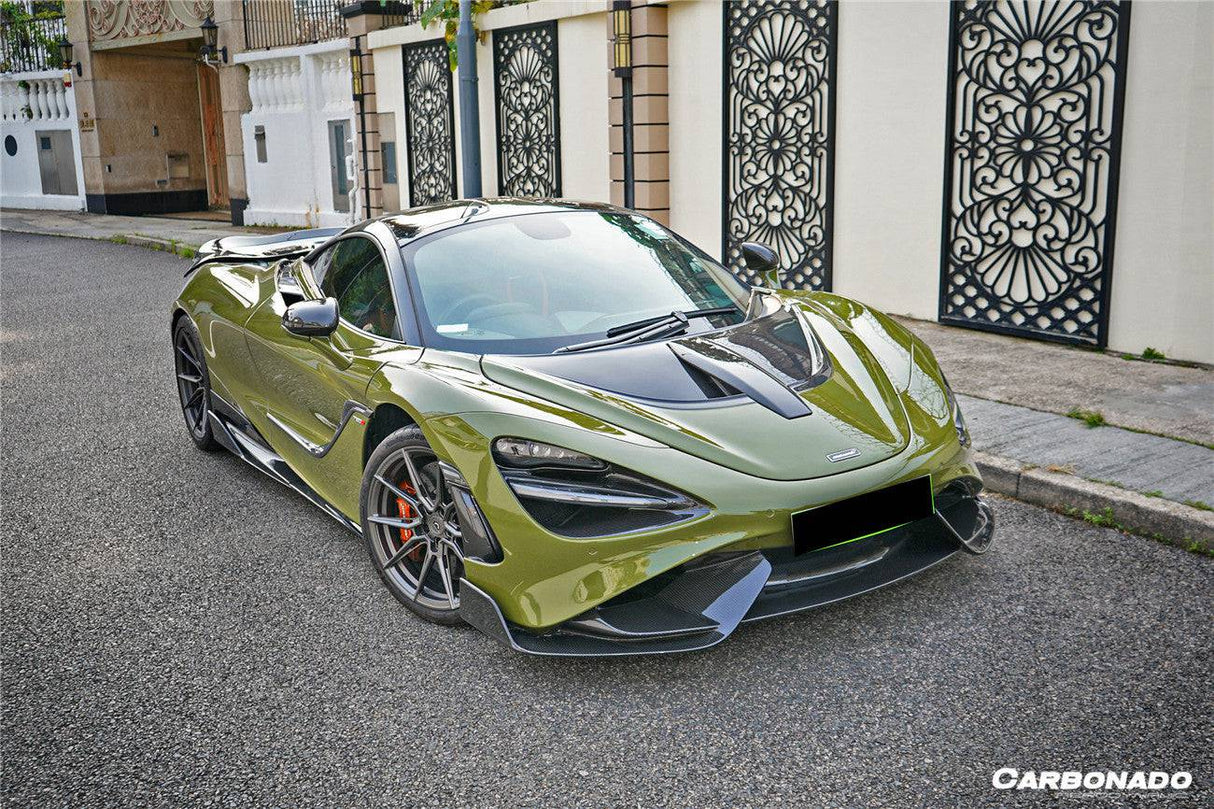 2017-2022 McLaren 720S Carbon Fiber Front Bumper Side Air Vents Replacement