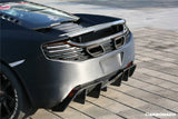 2011-2017 McLaren MP4 12C 650S DP Style Carbon Fiber Rear Diffuser
