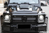 2003-2018 Mercedes Benz W463 G Wagon BRS Style Autoclave Carbon FIber Hood Scoop