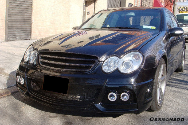 2005-2007 Mercedes Benz W203 C55 AMG WI Style Front Bumper Led Light