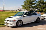2003-2005 Mitsubishi Evo 8 TS Style Carbon Fiber Front Lip