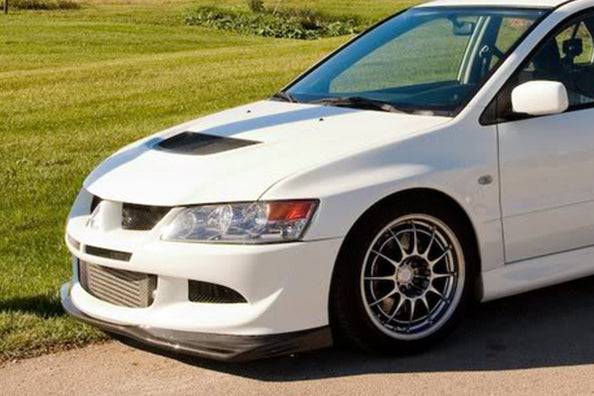 2003-2005 Mitsubishi Evo 8 TS Style Carbon Fiber Front Lip