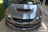 2005-2007 Mitsubishi Evo 9 OE Style Carbon Fiber Front Lip