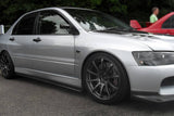 2003-2006 Mitsubishi Evolution 7 8 9 RX Style Carbon Fiber Side Skirts