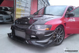 2003-2006 Mitsubishi Evo VTS Style Front Bumper | Fits EVO 7, EVO 8, EVO 9
