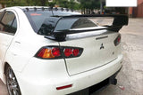 2008-2016 Mitsubishi Evo 10 VTX Style Carbon Fiber Trunk Spoiler Wing