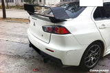 2008-2016 Mitsubishi Evo 10 VTX Style Carbon Fiber Trunk Spoiler Wing
