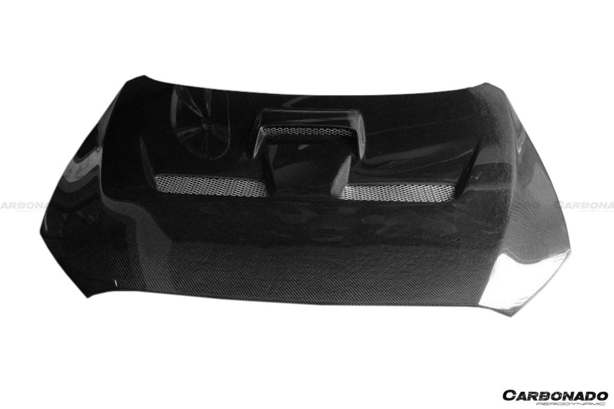 2008-2016 Mitsubishi Evolution 10 X BS Style Carbon Fiber Hood