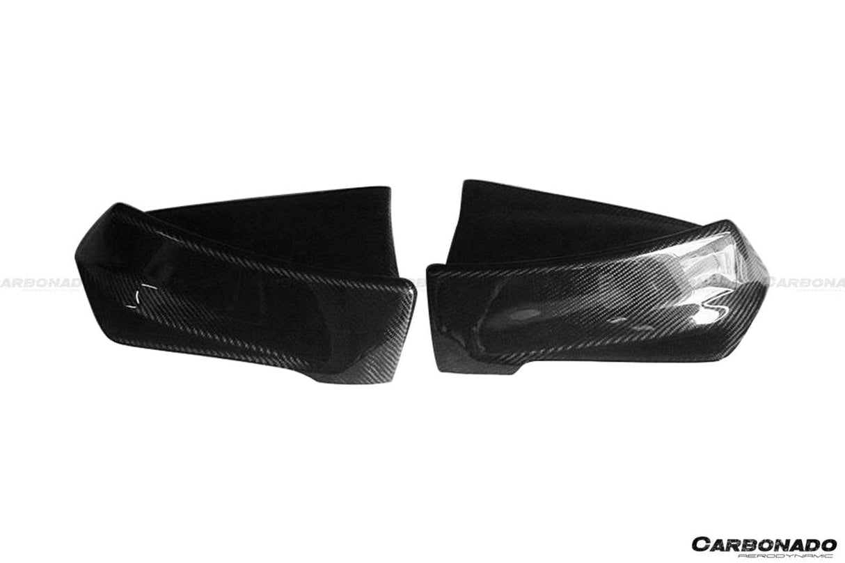 2008-2016 Mitsubishi Evolution 10 RS Style Carbon Fiber Rear Caps