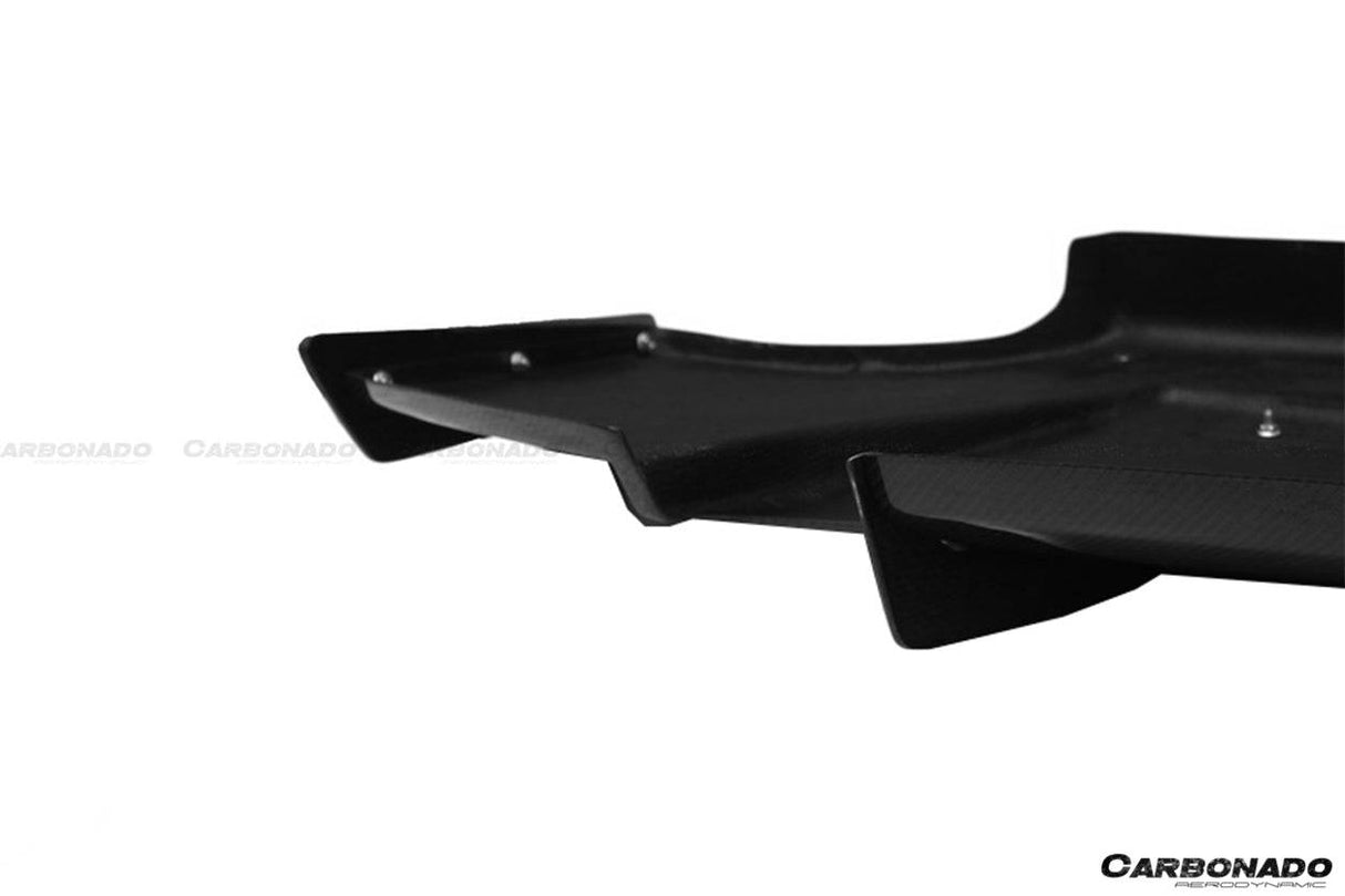 2008-2016 Mitsubishi Evolution EVO 10 X VRS Style Carbon Fiber Rear Diffuser