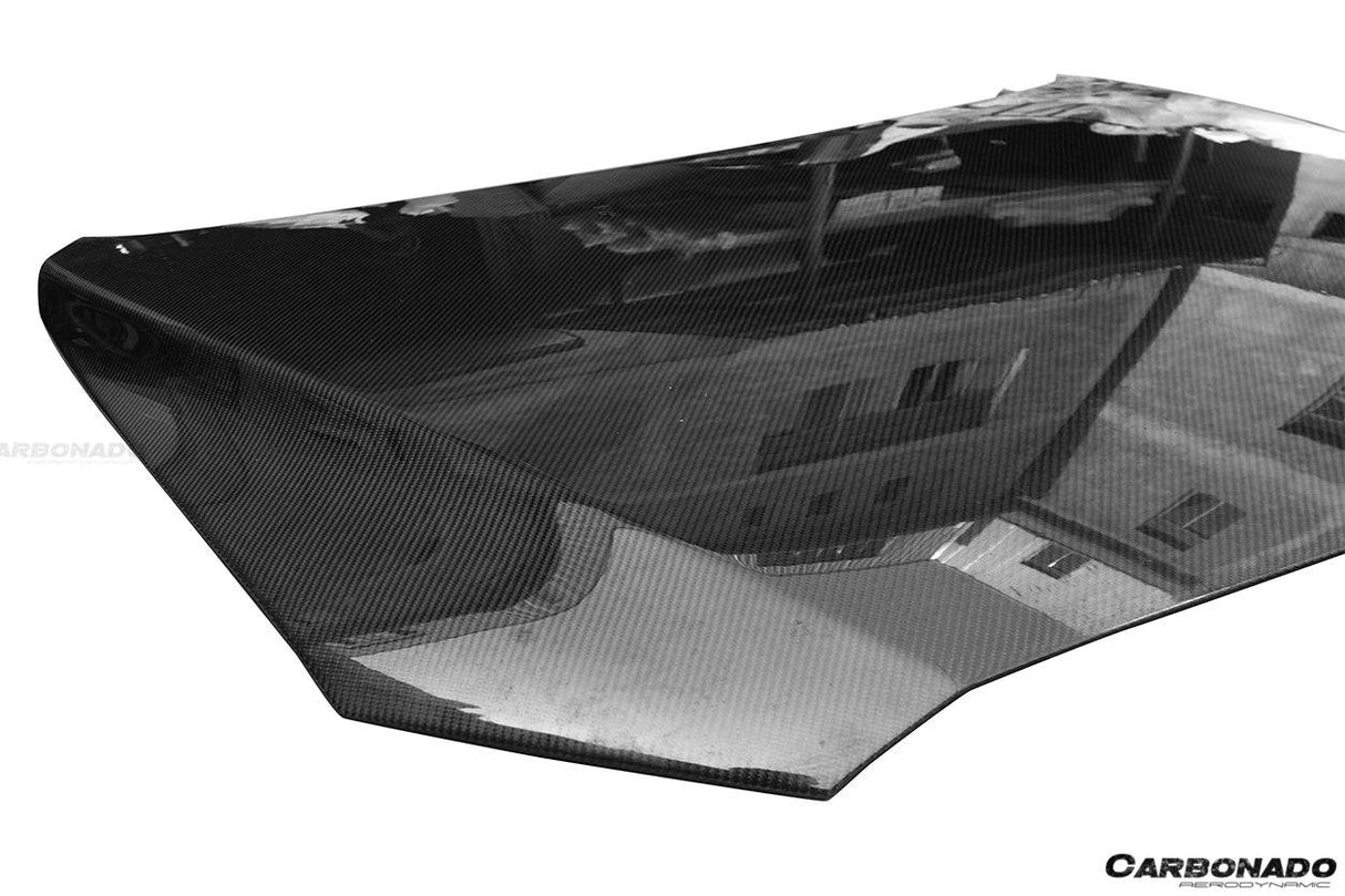 2008-2016 Mitsubishi Lancer OE Style Carbon Fiber Hood