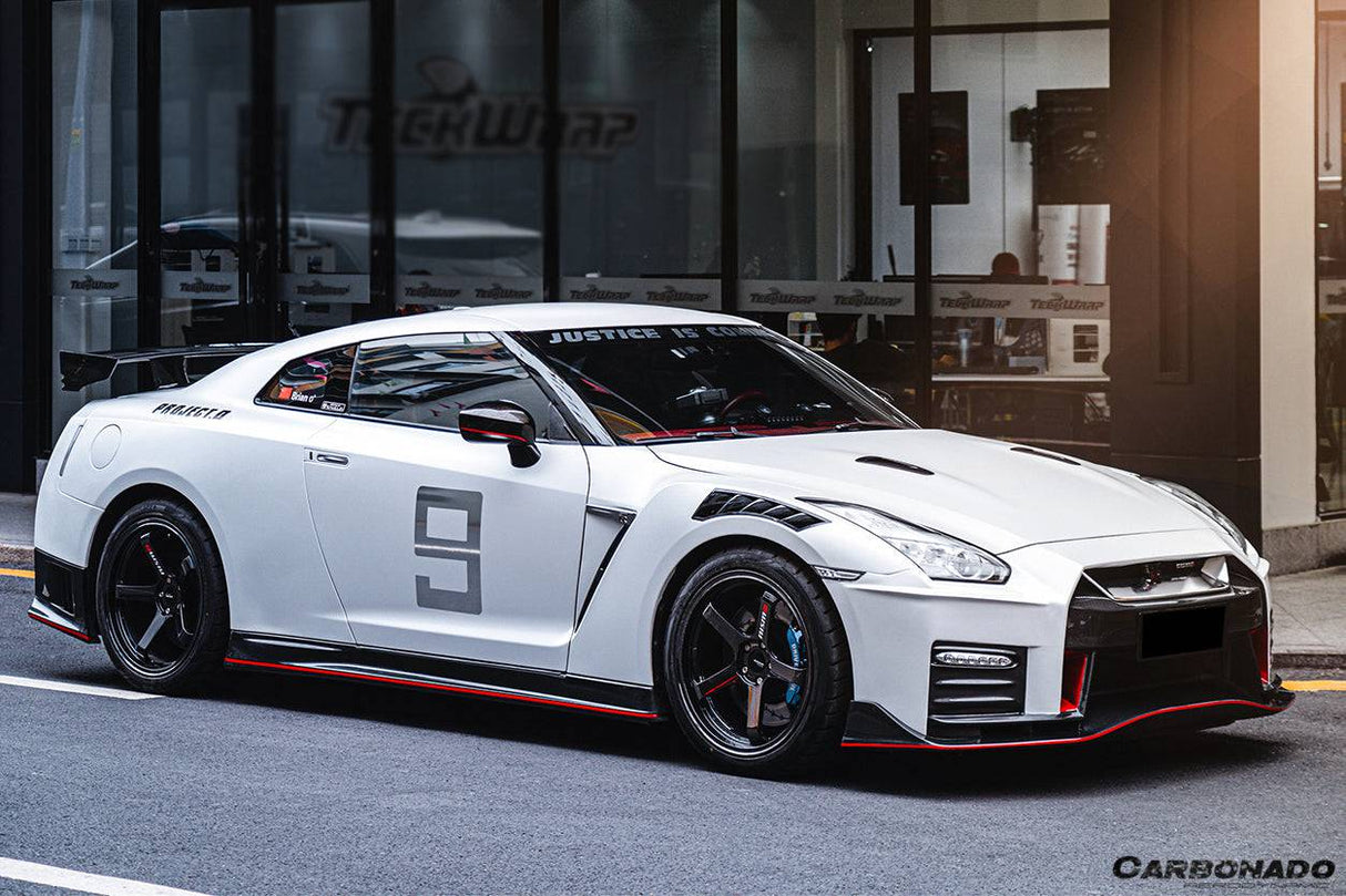 2008-2023 Nissan GTR R35 CBA  DBA  EBA NISMO Style Side Skirts