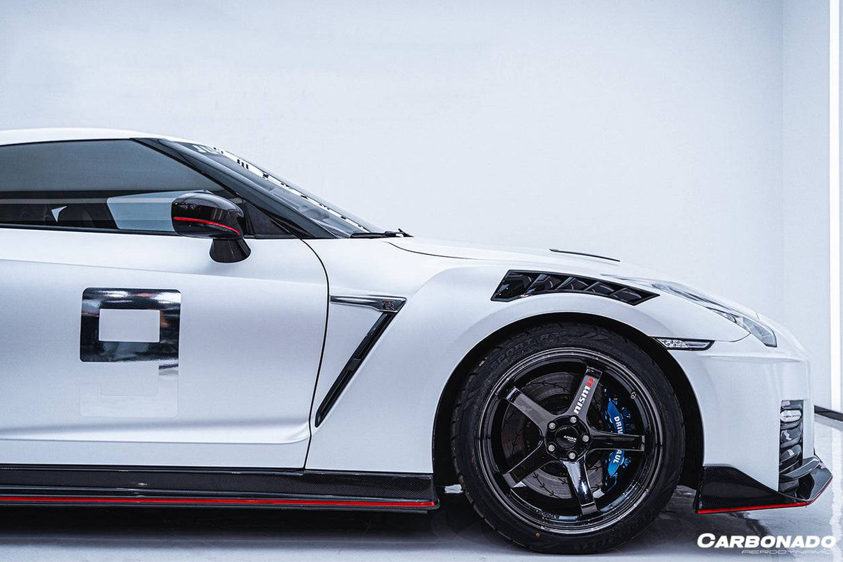 2008-2023 Nissan GTR R35 CBA  DBA  EBA NISMO Style Side Skirts