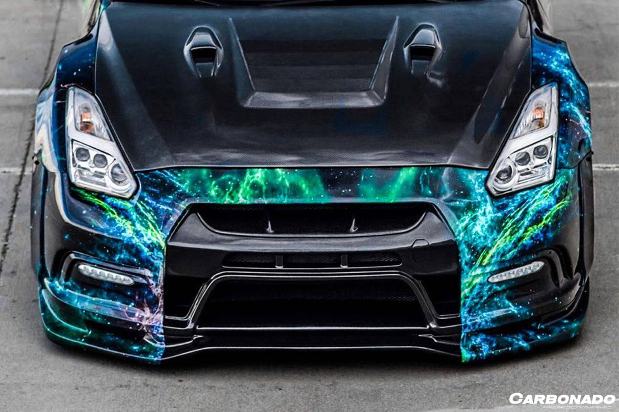 2012-2016 Nissan GTR R35 DBA VA Style Front Bumper
