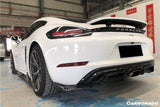 2017-2025 Porsche 718 Cayman Boxster AM Style Carbon Fiber Side Skirts