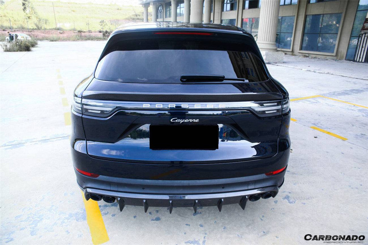 2018-2023 Porsche 9Y0 Cayenne S E-Hybrid OD Style Rear Lip